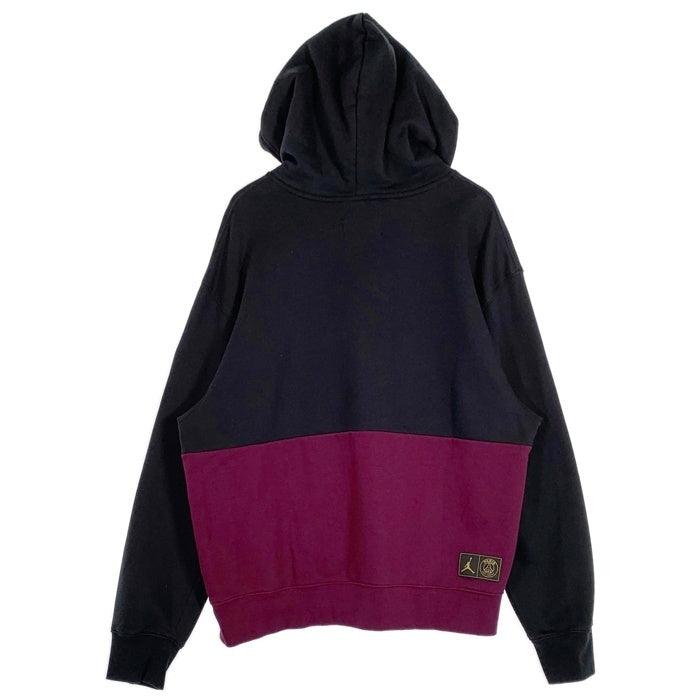 NIKE ナイキ Paris Saint-Germain パリサンジェルマン PSG JORDAN ジョーダン プルオーバー フーディー ブラック バーガンディー CK9774-010 Size XXL 福生店