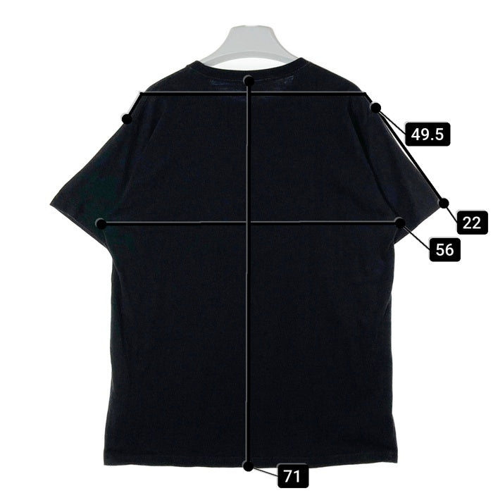 STUSSY ステューシー GLOBAL 1st ANNUAL プリント Tシャツ ブラック sizeL 瑞穂店