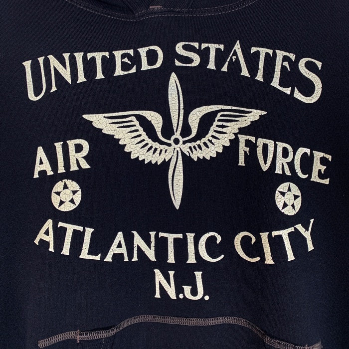 BUZZ RICKSONS バズリクソンズ UNITED STATES プルオーバースウェットパーカー ブラック Size M 福生店