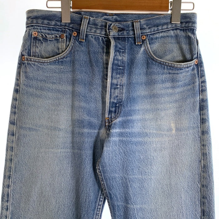 90's Levi's リーバイス 501 ボタン裏653 デニムパンツ ライトブルー 501-0115 USA製 Size W33 L34 福生店