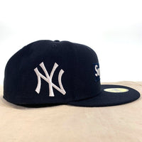 SUPREME シュプリーム 24SS New Era ニューエラ MLB Teams Box Logo NY ヤンキース ボックスロゴ キャップ ネイビー Size 7 5/8(60.6cm) 福生店