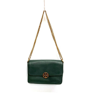 TORY BURCH トリーバーチ チェーンショルダー レザーバッグ グリーン 瑞穂店