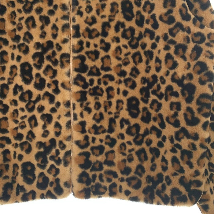 GUESS ゲス 18AW atmos アトモス Fake Fur Jacket レオパード フェイクファー ジャケット M13W8610AT Size L 福生店