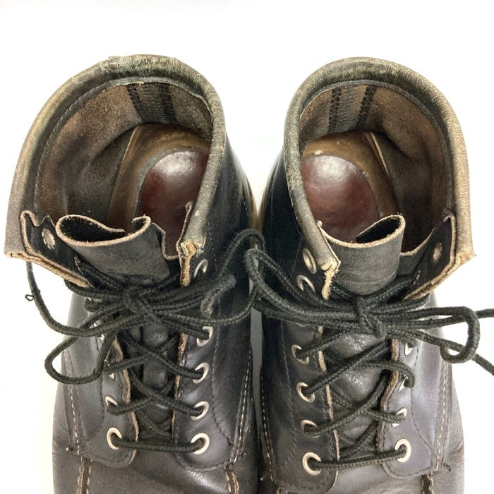RED WING レッドウィング 8179 刺繍羽タグ ブラック sizeUS8 瑞穂店