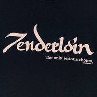 TENDERLOIN テンダーロイン The only serious choice ロゴプリントTシャツ ブラック Size L 福生店