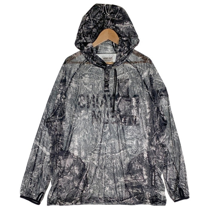 CAPTAINS HELM キャプテンズヘルム UV&BUG PROOF MESH LIGHT SHELL ユーブイアンドバグ プルーフ メッシュ ライト シェル ブラック CH25-SS-J04 Size L 福生店
