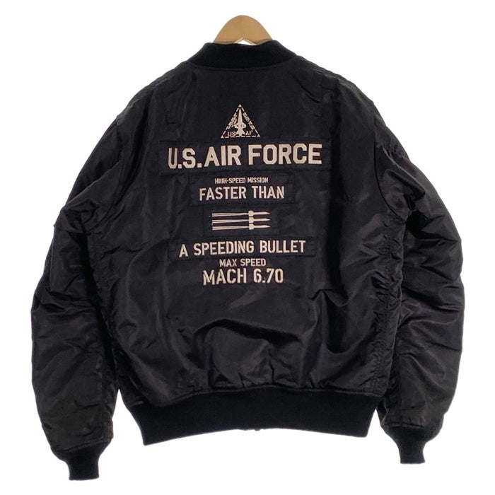 AVIREX アヴィレックス MA-1 フライトジャケット ブラック 6182185 Size 2XL 福生店