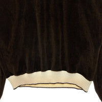 80`s Sears シアーズ KINGS ROAD ベロア Vネック セーター ブラウン Size - 瑞穂店