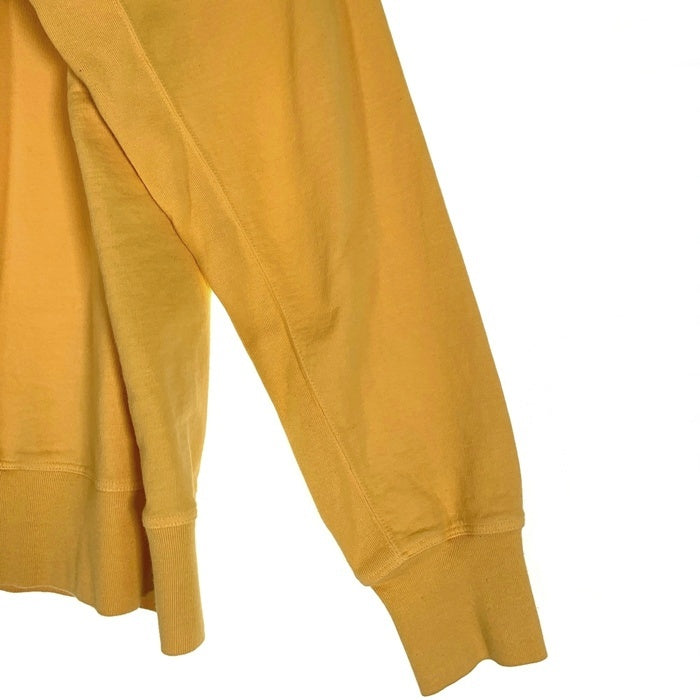 THE NORTH FACE PURPLE LABEL ノースフェイス パープルレーベル 10oz Mountain Crew Neck Sweat クルーネックスウェットトレーナー イエロー NT6303N Size L 福生店