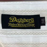 Dapper's ダッパーズ ヘンリーネック シャツ ホワイト size38 瑞穂店