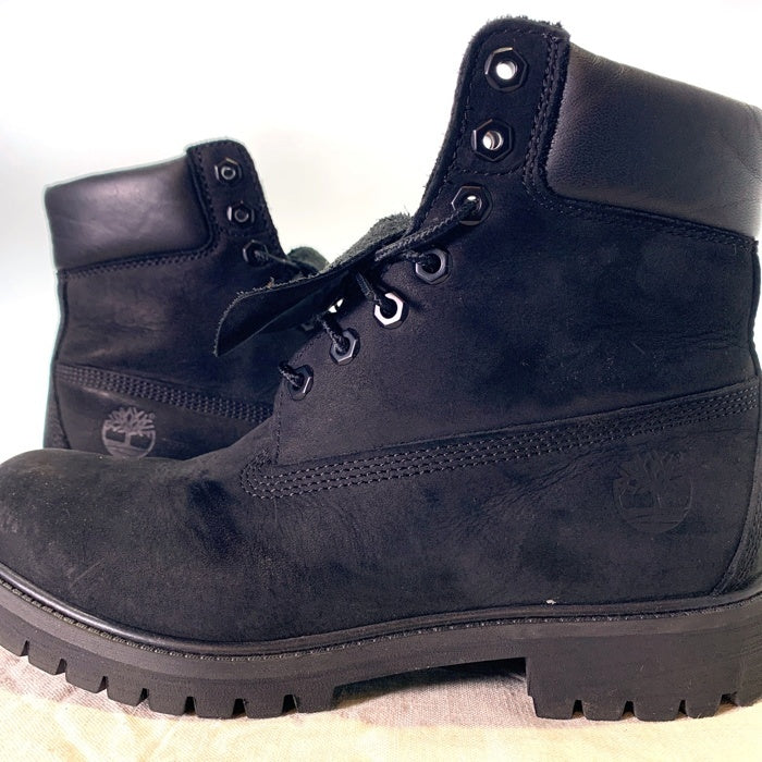 Timberland ティンバーランド 6INCH PREMIUM WATERPROOF BOOT 6インチ プレミアム ウォータープルーフ ブーツ ブラック 10073 Size US 8W (26.0cm-26.5cm) 福生店