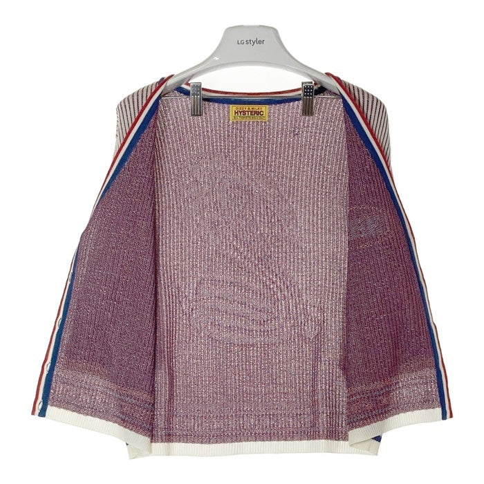 レビュー高評価の商品!の商品をすべて HYSTERIC GLAMOUR ヒステリックグラマー 01231ND03 SNAKEジャ トップス