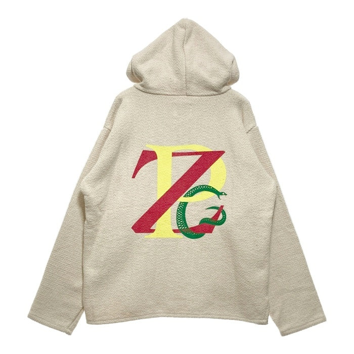 Zepanese Club ゼパニーズクラブ プリント メキシカンパーカー ナチュラル メキシコ製 VERDY Size L 瑞穂店