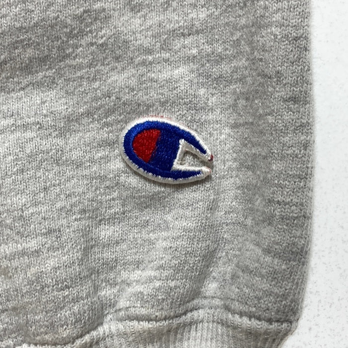 90's Champion チャンピオン WAYNE STATE UNIVERSITY リバースウィーブ スウェットトレーナー グレー USA製 トリコ刺繡 Size L 瑞穂店