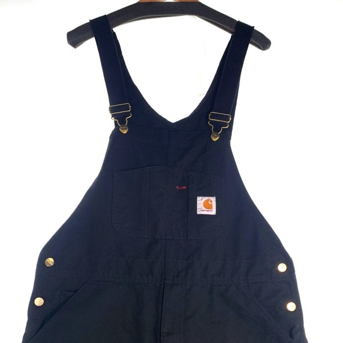 Carhartt WIP カーハートワークインプログレス BIB OVERALL ビブオーバーオール ダック ブラック I026462.89 Size 34×32 福生店