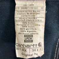 Carhartt カーハート B01 BLK USA製 ダブルニー ペインターパンツ ブラック size36 瑞穂店