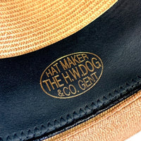 THE H.W.DOG & CO. ザ エイチ ダブリュー ドッグ アンド カンパニー フロント ペーパー8 ハット 麦わら帽子 ベージュ D-00243 Size 38 福生店
