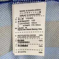NIKE ナイキ インテル No55 長友 長袖ゲームシャツ ブルー×ブラック sizeM 瑞穂店