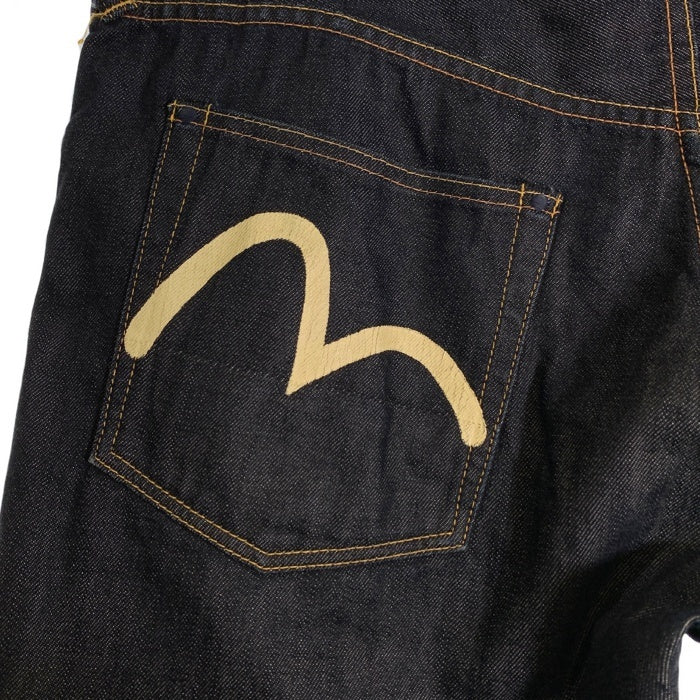 EVISU エヴィス Lot.7500 デニムショートパンツ インディゴ 布パッチ Size 40 福生店