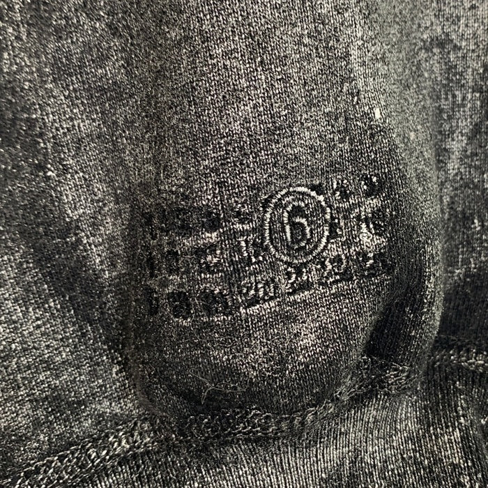 SUPREME シュプリーム 24SS MM6 Maison Margiela メゾンマルジェラ Foil Box Logo Hooded Sweatshirt フォイルボックスロゴ プルオーバー フーディー パーカー ブラック Size M 福生店