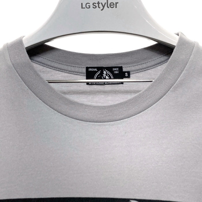 HYSTERIC GLAMOUR ヒステリックグラマー HYS COSMETICS プリントTシャツ ライトグレー 02211CT31 Size S 瑞穂店