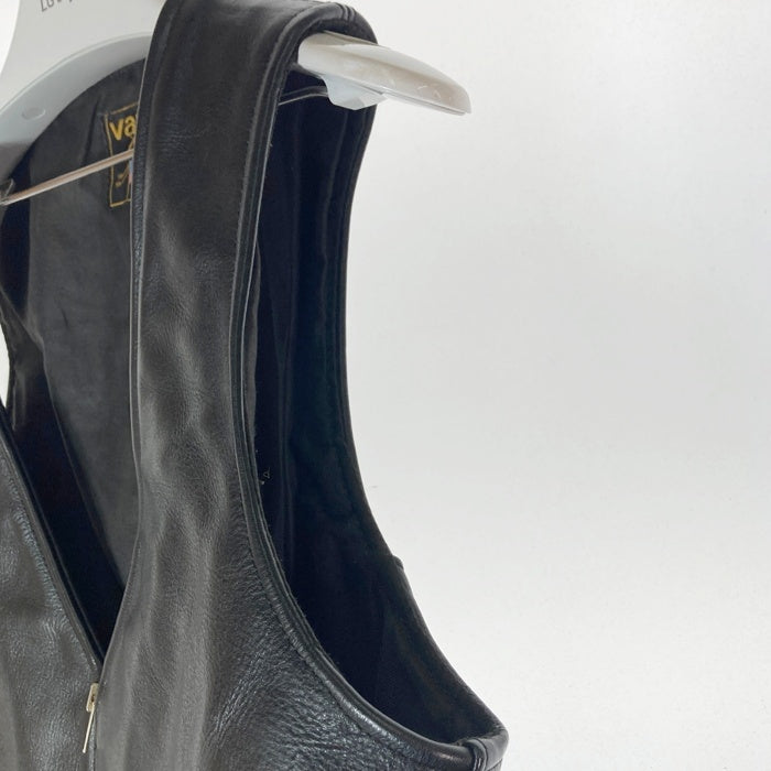 vanson バンソン レザー ベスト ブラック size38 瑞穂店