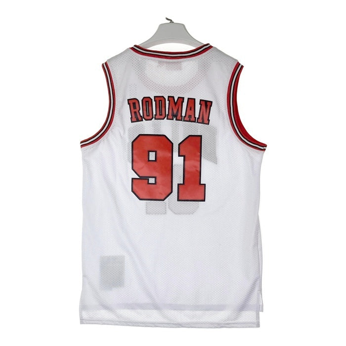 Mitchell&Ness ミッチェルアンドネス Dennis Rodman ロッドマン 91 ユニフォーム ホワイト size48 瑞穂店