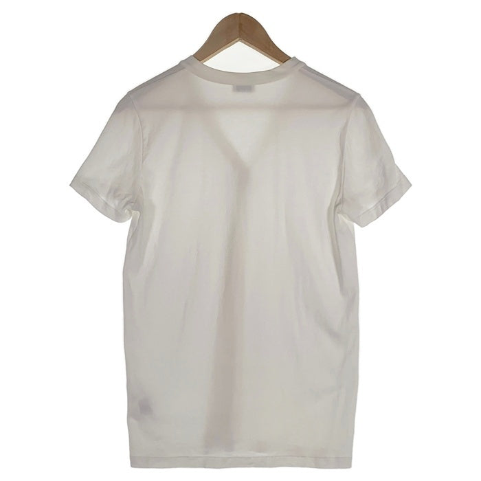 BRUNELLO CUCINELLI ブルネロクチネリ Vネック 半袖カットソー コットン ホワイト Size L 福生店