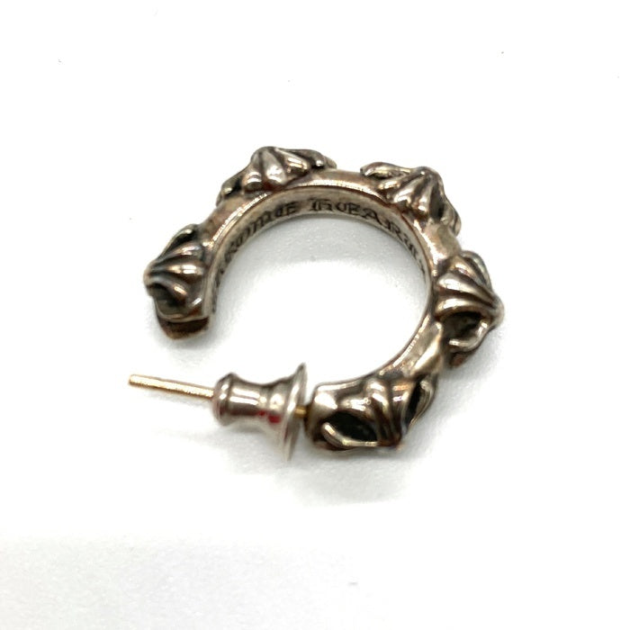 CHROME HEARTS クロムハーツ HOOP CROSS SML クロスバンドフープ ピアス シルバー925 重量5.2g 瑞穂店