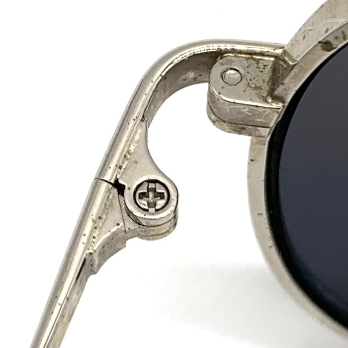 TENDERLOIN テンダーロイン K-SEVEN T-CHOPPER ダブルブリッジ ティアドロップサングラス シルバー ブラック ミラーレンズ 福生店