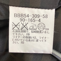 BURBERRY LONDON バーバリーロンドン ウールシルク ステンカラーコート ブラウン size90-165-4 瑞穂店
