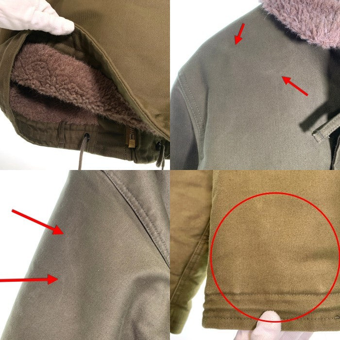 TOYS McCOY トイズマッコイ N-1 デッキジャケット オリーブ TMJ2436 Size 38 福生店