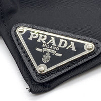 PRADA プラダ 三角プレート スカーフ ブラック ナイロン  福生店