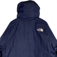 THE NORTH FACE ノースフェイス ナイロンデニム エレバスジャケット ダウン インディゴ ND92341R Size L 福生店