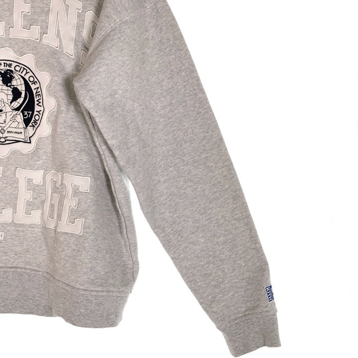 KITH キス 22AW Russell ラッセルアスレチック QUEENS COLLEGE クルーネックスウェットトレーナー アッシュグレー Size S 福生店