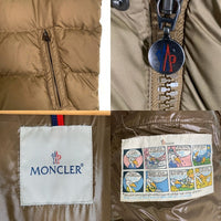 MONCLER モンクレール CHEVAL シュヴァル ダウンベスト ポリエステル ベージュ モンクレールジャパン size 3 福生店