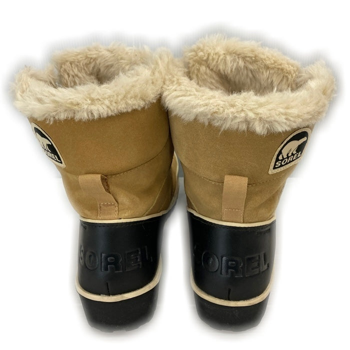 SOREL ソレル TIVOLI 2 ウィンターブーツ キャメル ブラック NL 089-373 Size 23.5cm 瑞穂店