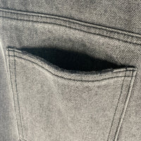 liju USED加工 デニムワイドパンツ ブラック Size 84cm 福生店