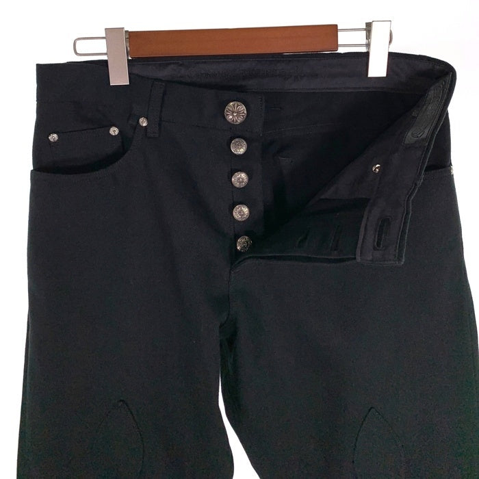 Chrome Hearts クロムハーツ フレアニー ストレート ブラックデニムパンツ Size 34 福生店