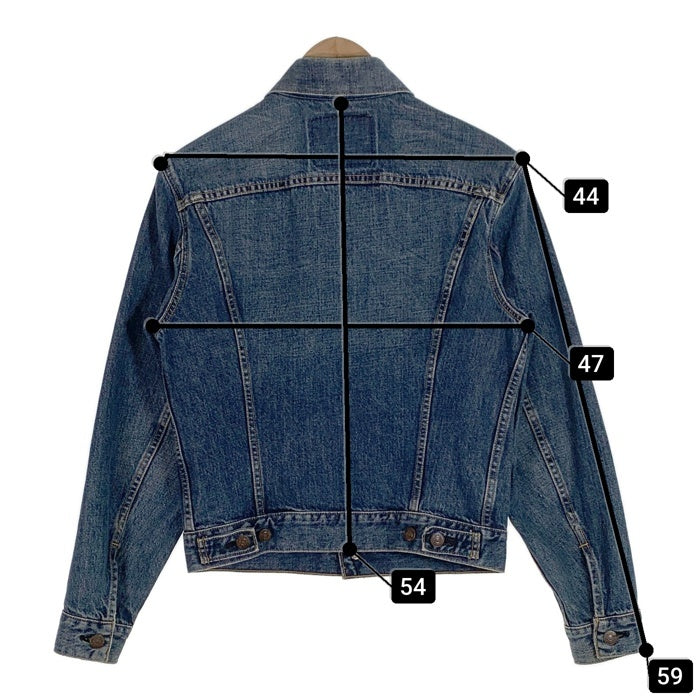 90's LEVI'S リーバイス 71557-02 BIG E 復刻 3rd デニムトラッカージャケット インディゴ 95年 日本製 Size 36 福生店