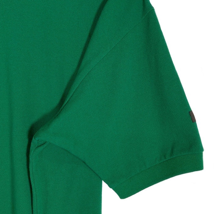 Papas パパス ポロシャツ グリーン 鹿の子 GOLF 袖ワッペン Size LL (52) 福生店