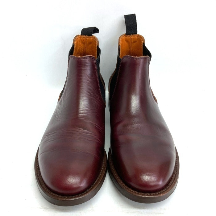 WHEEL ROBE ウィールローブ 15074 ELASTIC SIDE BOOTS ホーウィン クロムエクセル サイドゴア ブーツ バーガンディ size8D 瑞穂店