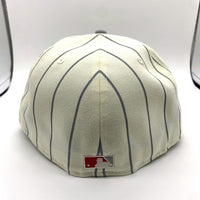 NEWERA ニューエラ Chicago White Sox ASG 1950 シカゴ・ホワイトソックス HOME GAME別注 59FIFTY ベースボールキャップ サイドパッチ ホワイト グレー Size 7 5/8 (60.6cm) 福生店