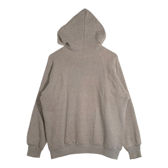 60's~ ラグランスリーブ ダブルフェイス プルオーバースウェットパーカー グレー 裏サーマル Size M-L 相当 福生店
