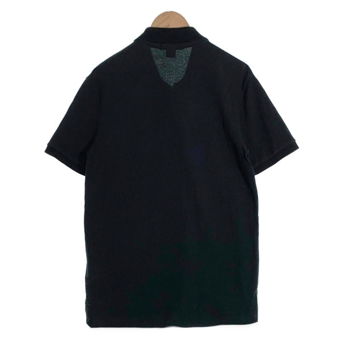 RALPH LAUREN RUGBY ラルフローレンラグビー スカルボーン刺繡 ポロシャツ 鹿の子 半袖 ブラック Size M 福生店