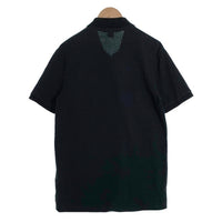 RALPH LAUREN RUGBY ラルフローレンラグビー スカルボーン刺繡 ポロシャツ 鹿の子 半袖 ブラック Size M 福生店
