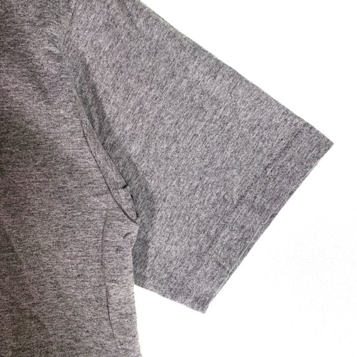 majestic マジェスティック Newyork Mets ニューヨーク メッツ アーチロゴ 半袖 Tシャツ グレー オレンジ メキシコ製 Size L 福生店