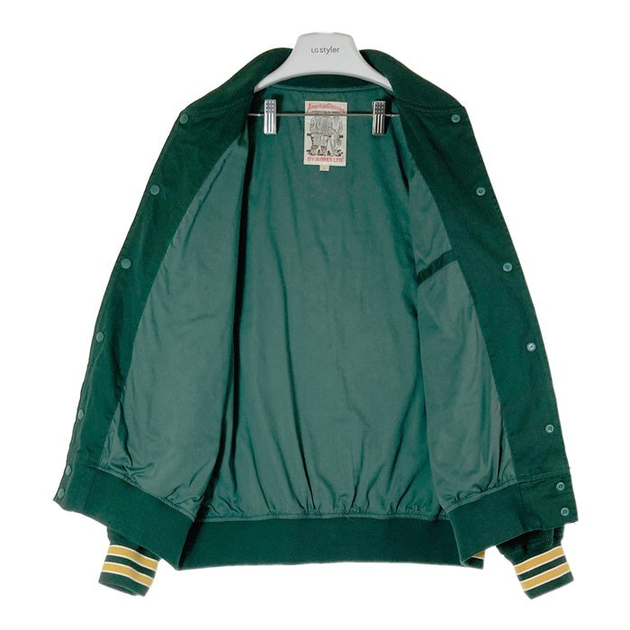 AVIREX アヴィレックス 783-3152009 LIGHT STADIUM JACKET ライトスタジアムジャケット グリーン sizeL 瑞穂店