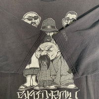 00`s Stussy ステューシー Mr.Cartoon ミスターカートゥ-ン CUSTOMADE S/S T Shirts 半袖 Tシャツ ブラック L 福生店