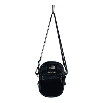 SUPREME シュプリーム 18AW THE NORTH FACE ノースフェイス Lerther Shoulder Bag レザーショルダーバッグ ブラック 福生店